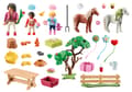 Miniatyrbilde 5 av 5: Playset Playmobil vakarėlio dekoravimas su poniais
