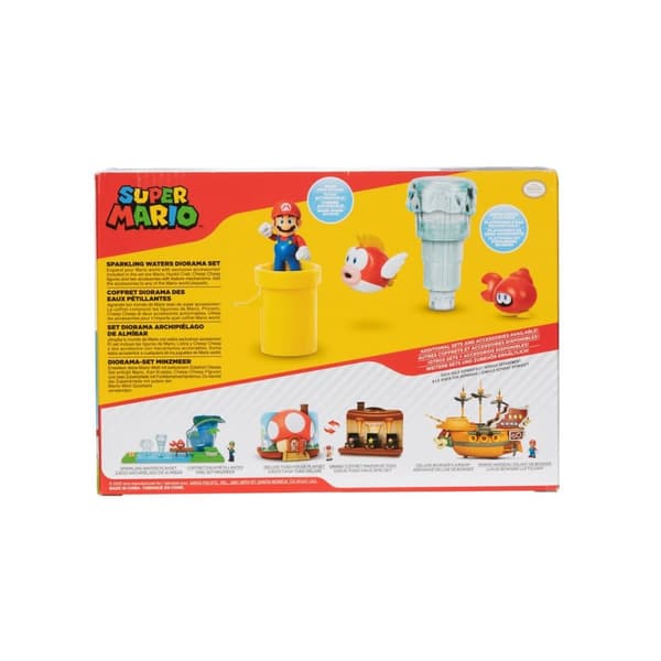 Nintendo Super Mario Sparkling Waters Diorama Lekset