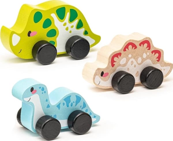 Cubika Joyful Dinosaurs Cubika i trä