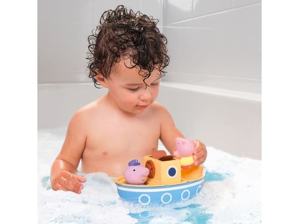 Toomies Peppa Pig Bestefar Pig's Splash & Pour Boat