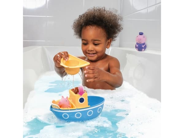 Toomies Peppa Pig Bestefar Pig's Splash & Pour Boat