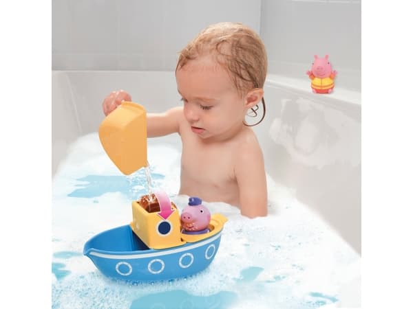Toomies Peppa Pig Bestefar Pig's Splash & Pour Boat
