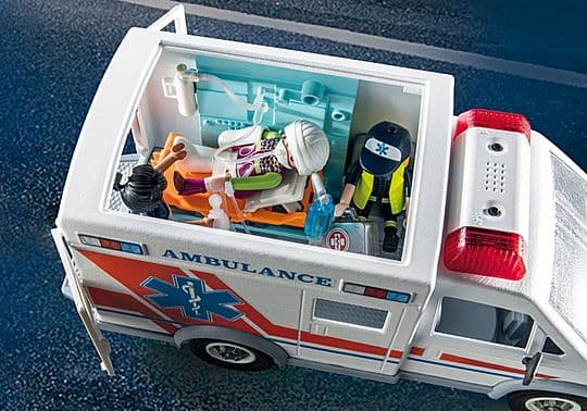 Playmobil Ambulance, Kjøretøy, 4 år, AAA, Flerfarget
