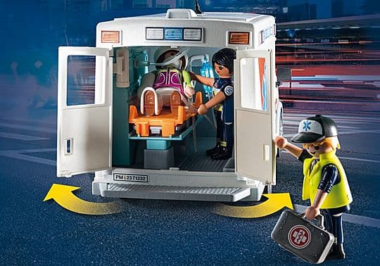 Playmobil Ambulance, Kjøretøy, 4 år, AAA, Flerfarget