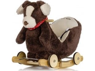 Gyngehund Polly Plus brun Milly Mally