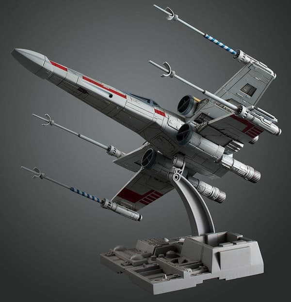 Bandai X-Wing Starfighter Shuttle Model Samlesæt 1:72
