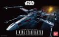 Miniatyrbillede 7 af 7: Bandai X-Wing Starfighter Shuttle Model Samlesæt 1:72