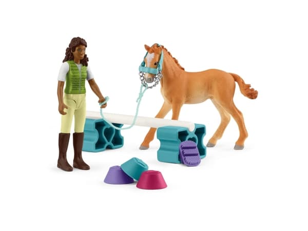Schleich Pocket Set Training set for foal