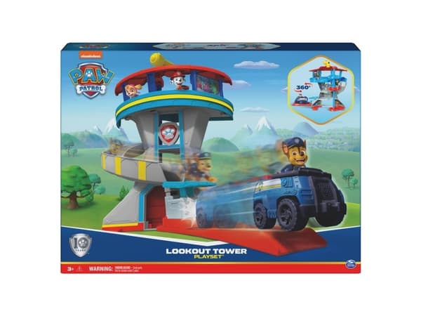 PAW Patrol Lookout Tower, Auto ja kaupunki, 3 vuosi/vuosia, Monivärinen