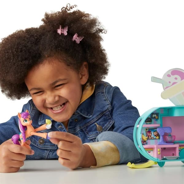 My Little Pony Sunny Starcout Smoothie Stand + Light