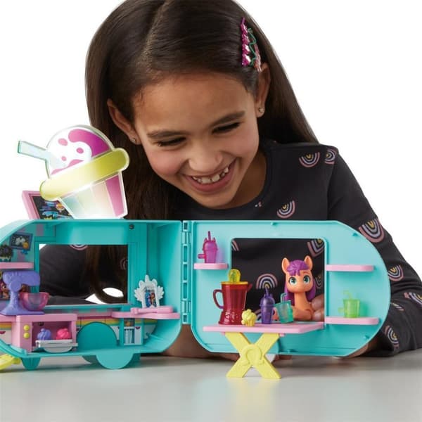 My Little Pony Sunny Starcout Smoothie Stand + Light