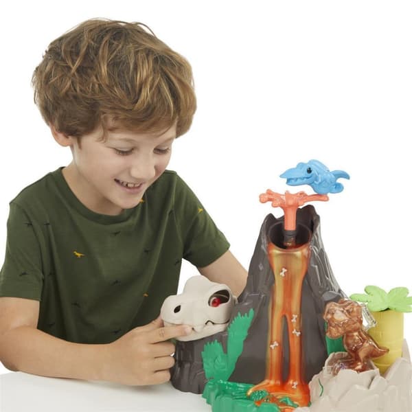 Play-Doh Slime Hydro Glitz Dino Volcano