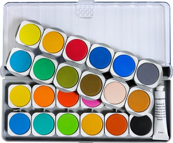 Eberhard Faber EF-578324 Color Box Winner 24 väriä + sekoituspaletti