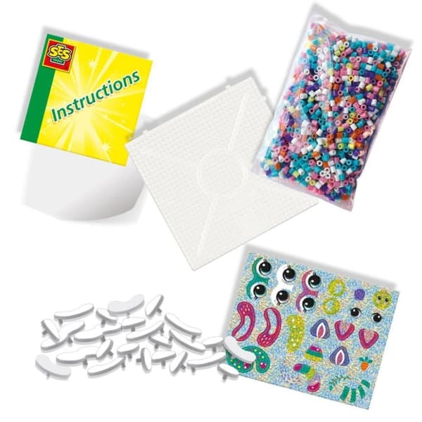 SES Creative Beedz Iron On Beads Animals Funpins