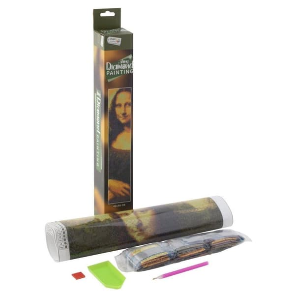 Craft Sensations Diamantmaleri Mona Lisa 40x50 cm