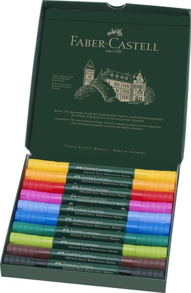 Faber Castell FC-160310 Akvarelmærke Albrecht Dürer Æske A 10 stk.