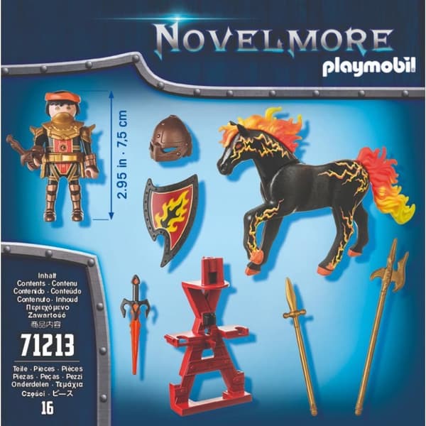 Playmobil 71213 Novelmore Burnham Raiders Knight of Fire