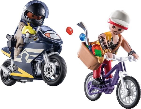 PLAYMOBIL CITY ACTION Starter Pack Special Forces and Thief 71255