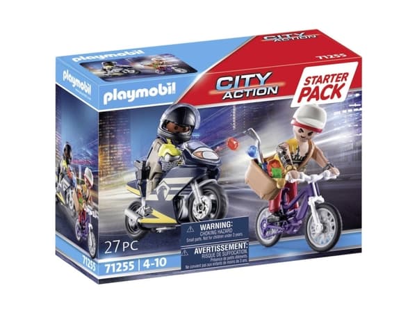 PLAYMOBIL CITY ACTION Starter Pack Special Forces and Thief 71255