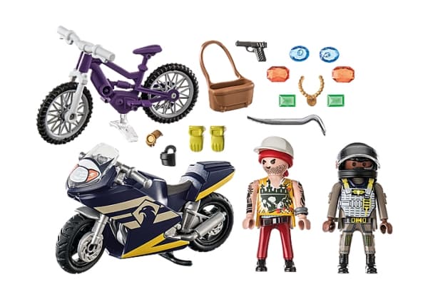 PLAYMOBIL CITY ACTION Starter Pack Special Forces and Thief 71255