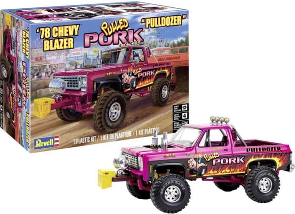 Revell 14532 1978 Chevy Blazer pulldozer bilmodelsæt 1:24 (14532)