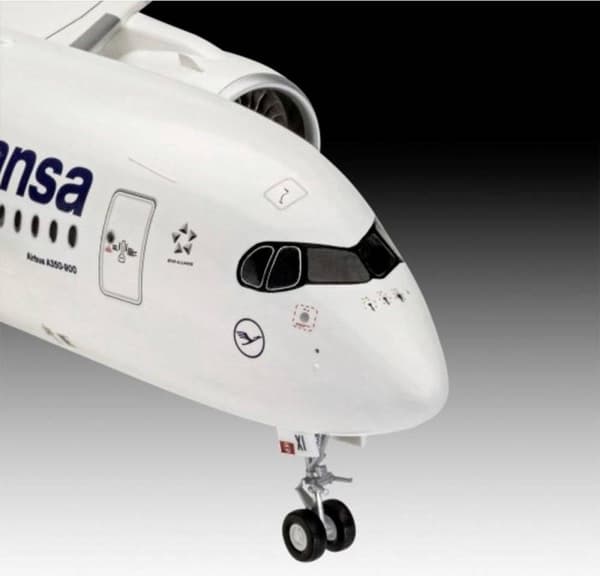 Revell 03881 Airbus A350-900 Lufthansa New Livery Flight Model Kit 1:144 (03881)