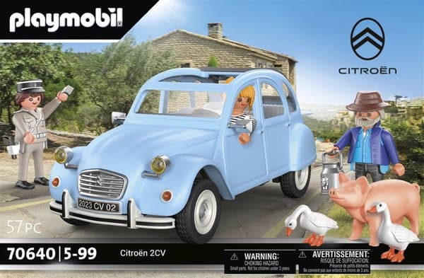 Playmobil Figurer Citroën 2CV - 5 år - Flerfärgad - 1 st (70640)