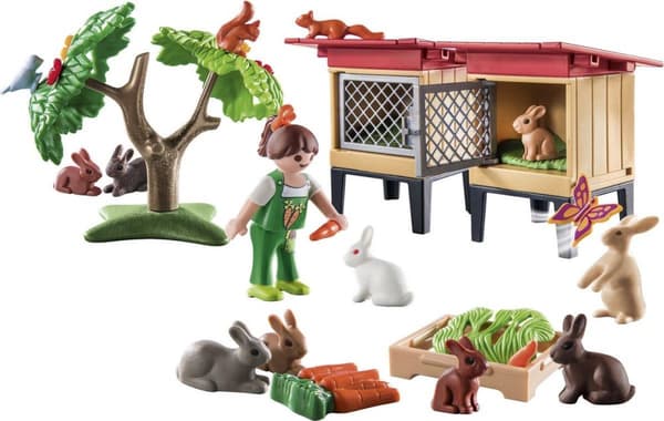 Playmobil Country Rabbit Hutch (71252)