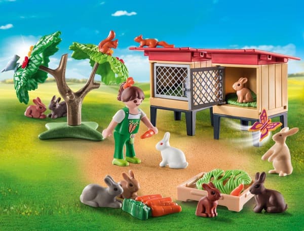 Playmobil Country Rabbit Hutch (71252)