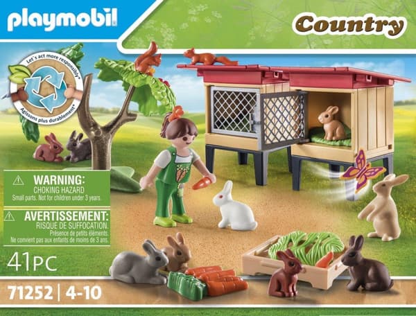 Playmobil Country Rabbit Hutch (71252)