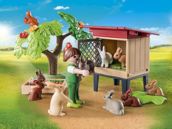 Playmobil Country Rabbit Hutch (71252)