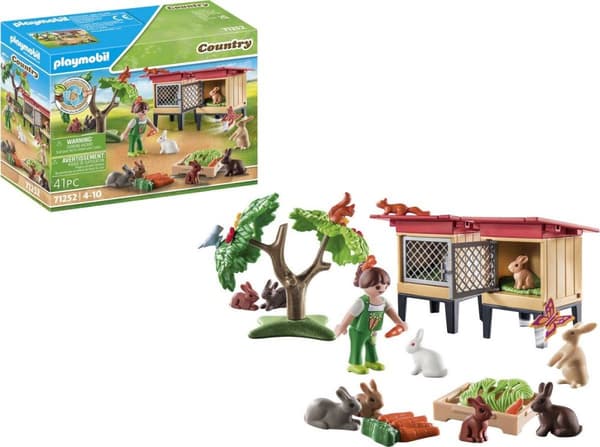 Playmobil Country Rabbit Hutch (71252)