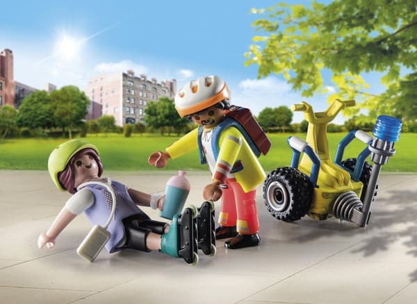 Playmobil ® City Life Starter Pack Rescue with Balance Racer 71257 (71257)