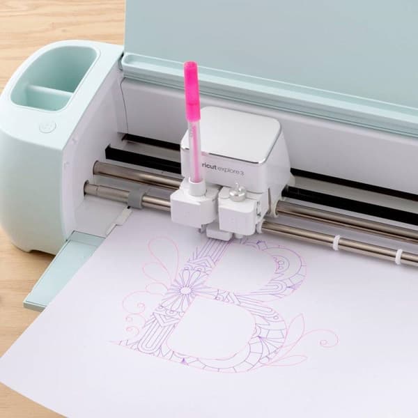 Cricut Glitter Gel 0,8 mm, sæt med 5 neon penne (2009961)