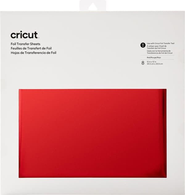 Cricut Transfer Folie Ark Röd (2008721)