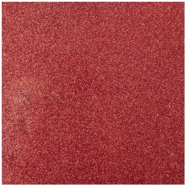 Cricut Smart Iron-On™ Folie rød glittereffekt (2008675)