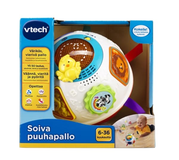 Vtech Baby soiva puuhapallo FI