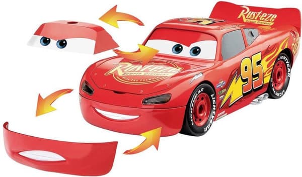 1:20 Revell 00920 Lightning McQueen Disney Cars - Light & Sound - First Construction Plastic kit