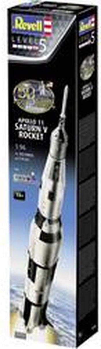 Revell 03704 Apollo 11 Saturn V raketfarkost (byggsats) 1:96