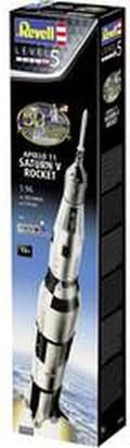 Miniatyrbild 7 av 7: Revell 03704 Apollo 11 Saturn V raketfarkost (byggsats) 1:96