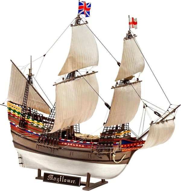 Mayflower - 400-vuotisjuhla mittakaavassa: 1:83 - Revell