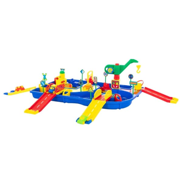 Polesie wader vandsystem med ramper 9 dele 152x92x35 cm PP