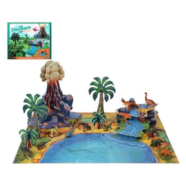 Sæt Dinosaurer Real 30 x 25 cm (22 pcs)