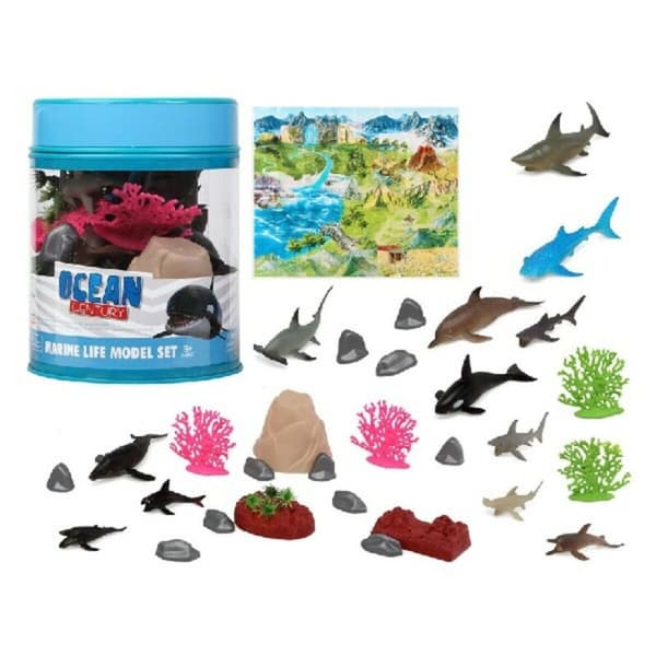 Dyrefigurer Ocean (23 x 20 cm) 23 x 20 cm (30 enheder) (3 pcs)