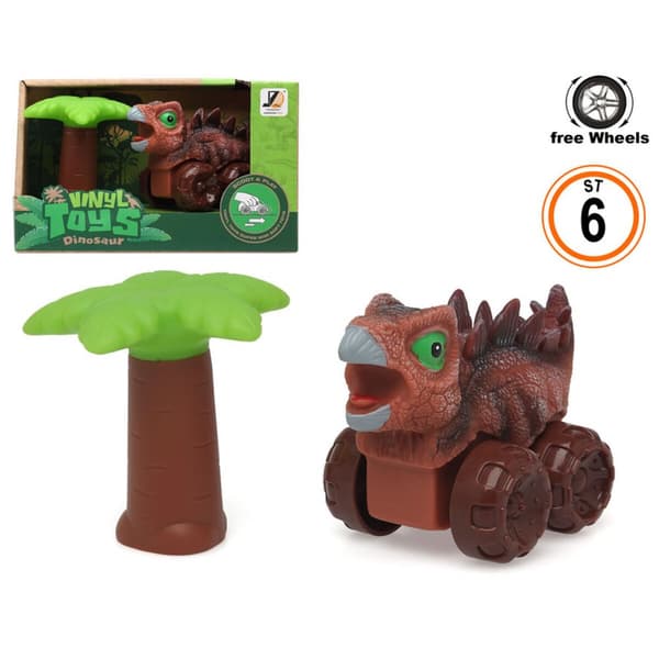 Bil legetøj Dinosaur Series Brun 20 x 12 cm
