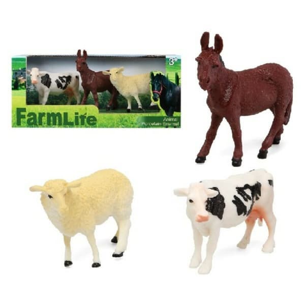 Dyrefigurer Farm (23 x 20 cm) 28 x 12 cm (3 enheder) (30 pcs)