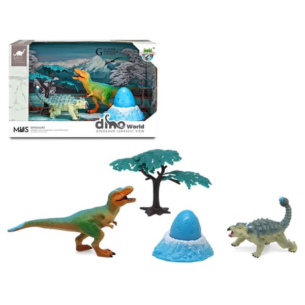 Sæt Dinosaurer 27 x 17 cm