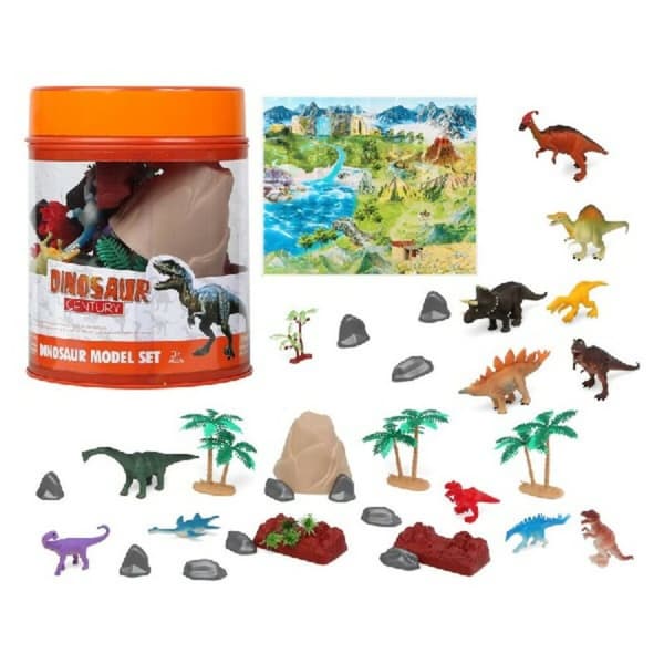 Sæt Dinosaurer (23 x 20 cm) 23 x 20 cm (30 enheder) (30 pcs)