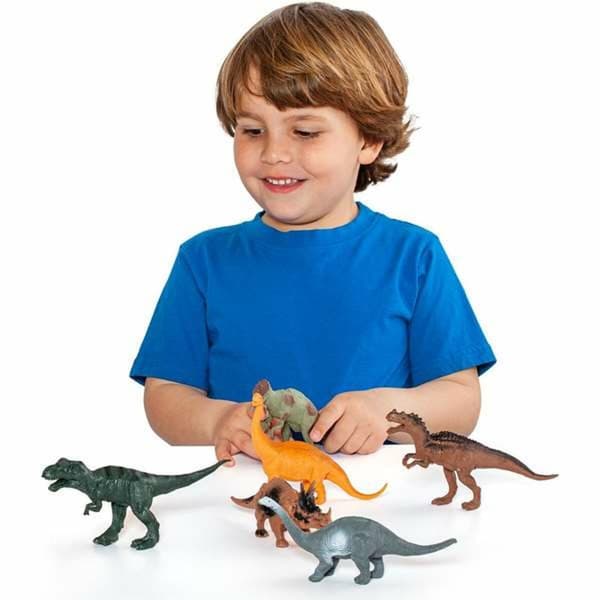 Sæt Dinosaurer Moltó 6 Dele Plastik