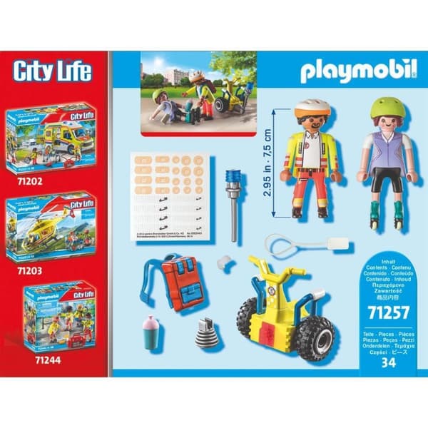 Playmobil 71257 City Life Rescue med Segway